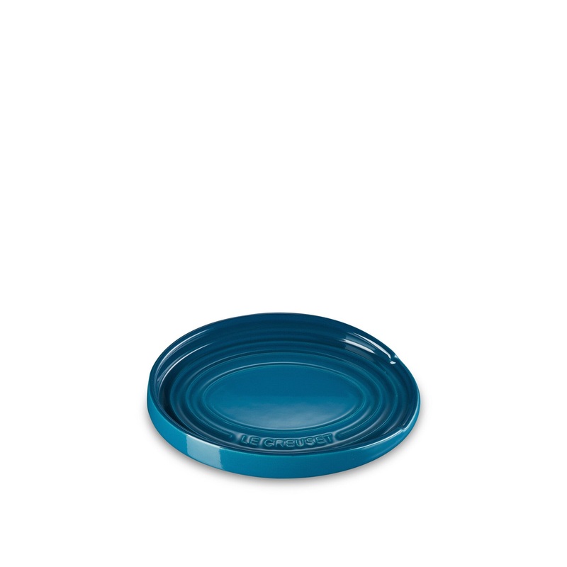 Oval Spoon Rest Blue