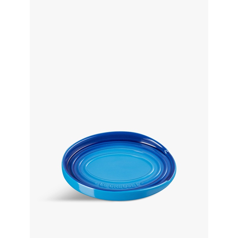 Oval Spoon Rest Light Blue