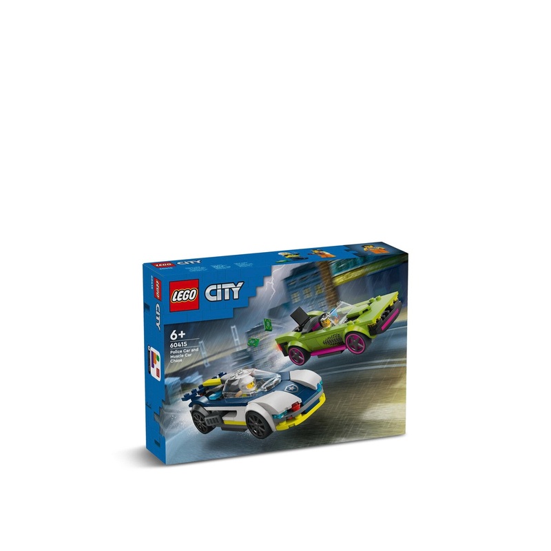 Police Car and Muscle Car Chase 60415