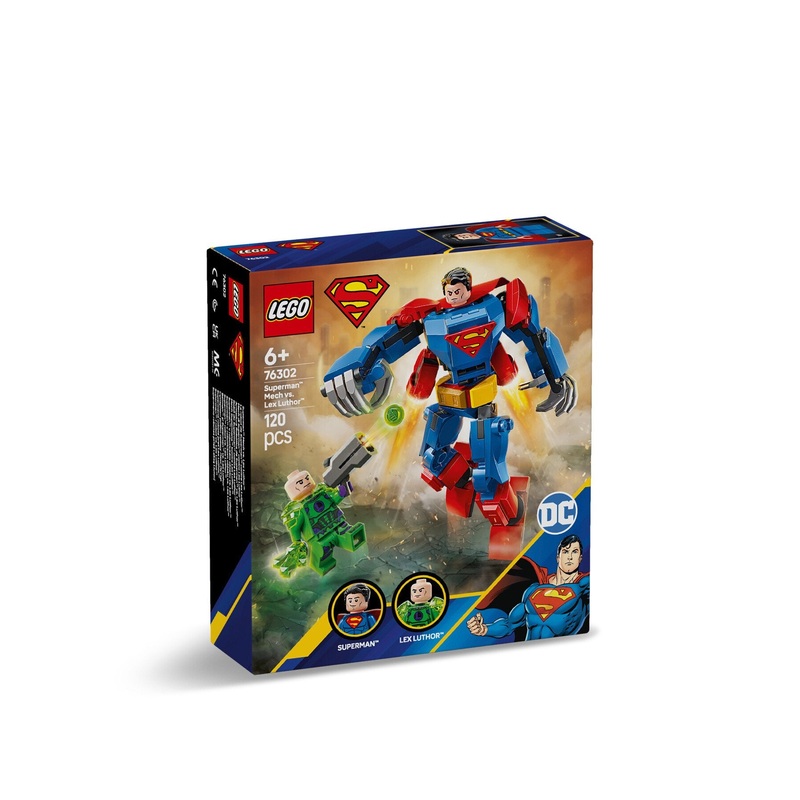 Superman Mech vs Lex Luthor 76302