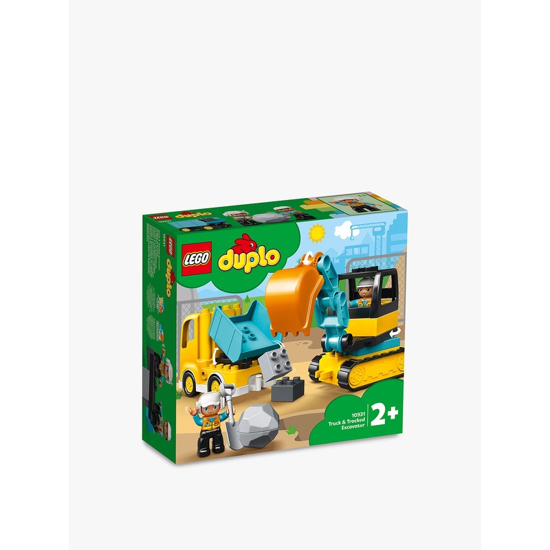 Truck and Tracked Excavator 10931