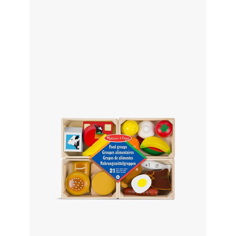 Wooden Food Groups Set