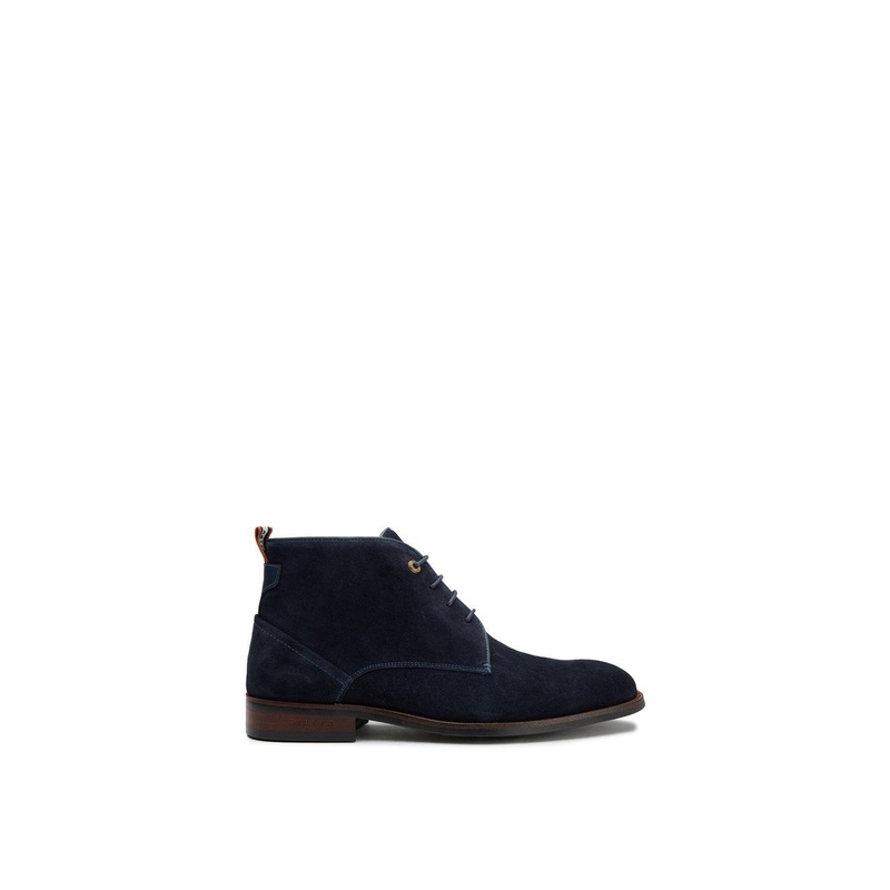 Allos Suede Chukka Boots Blue