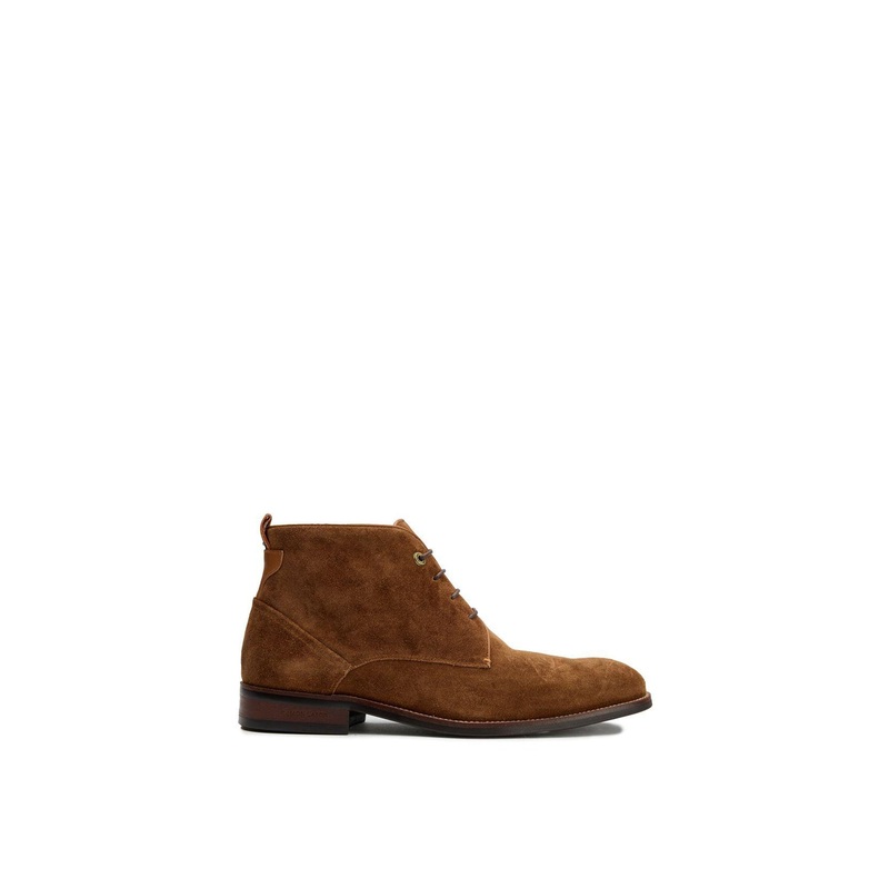 Allos Suede Chukka Boots Tan