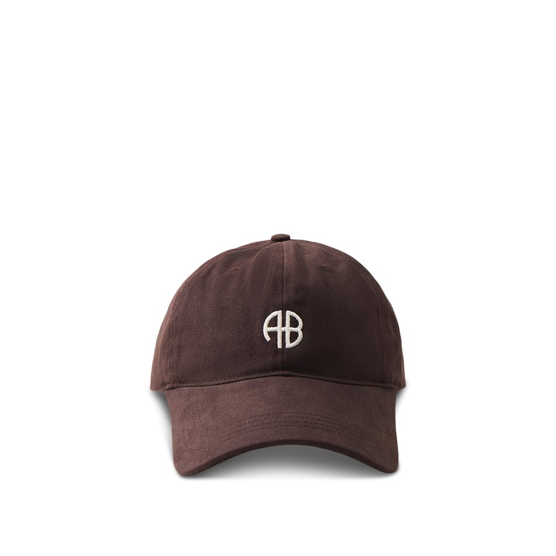 Anine Bing Jeremy Baseball Cap Dark Brown