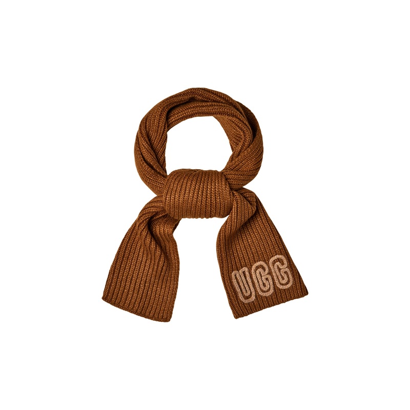 Chunky Crafted Rib Scarf Deco