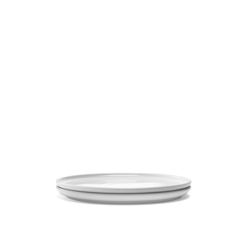 Collective Starter Plate x 2 White 20cm
