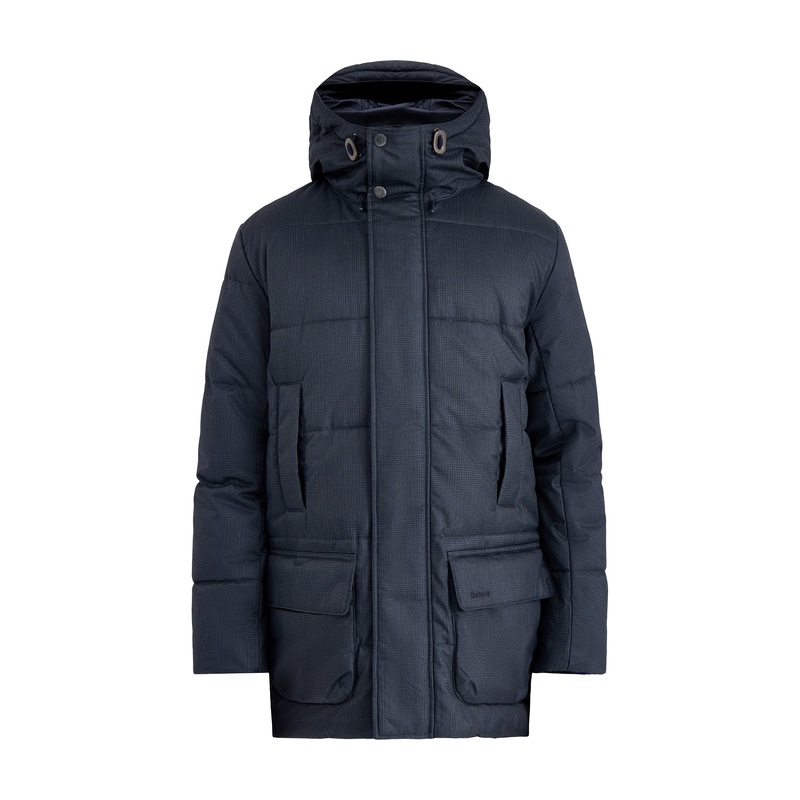 Mens Winter Beaufort Puffer Jacket Navy