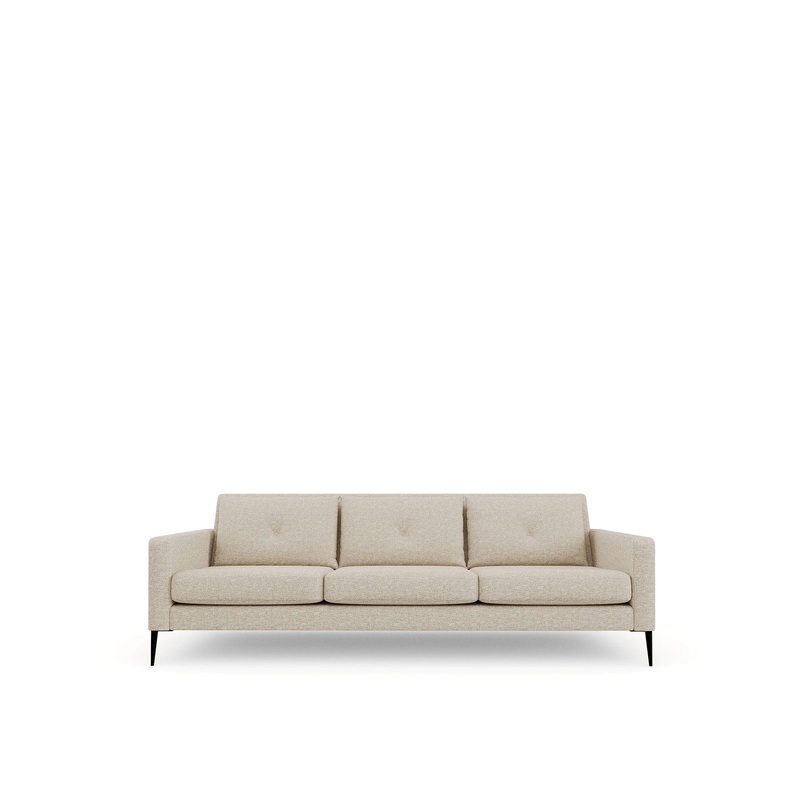 Brunel Tessuta Oatmeal 4-Seater Sofa