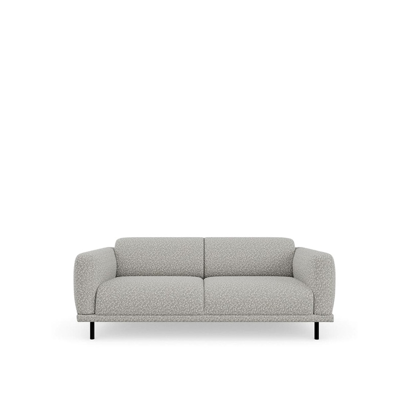 Harri Chunky Boucl 3-Seater Sofa Ecru