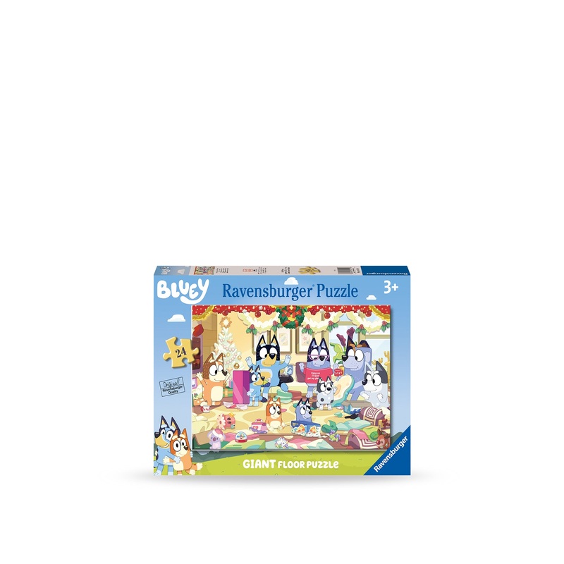 Bluey Christmas Giant Floor Puzzle 24pc