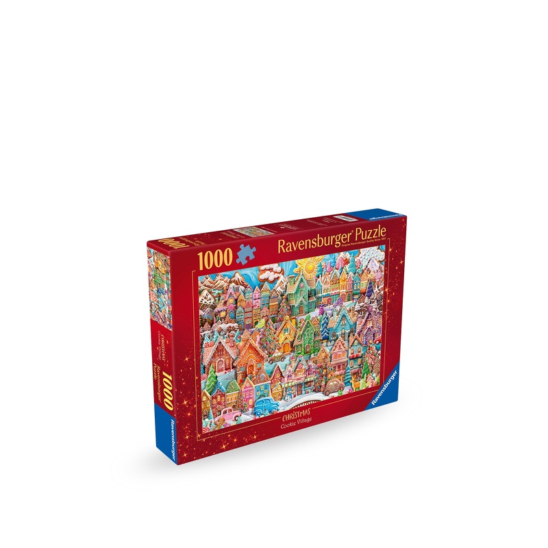 Christmas Cookie Village 1000pc