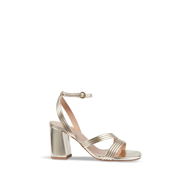 Edita Strap Block Heel