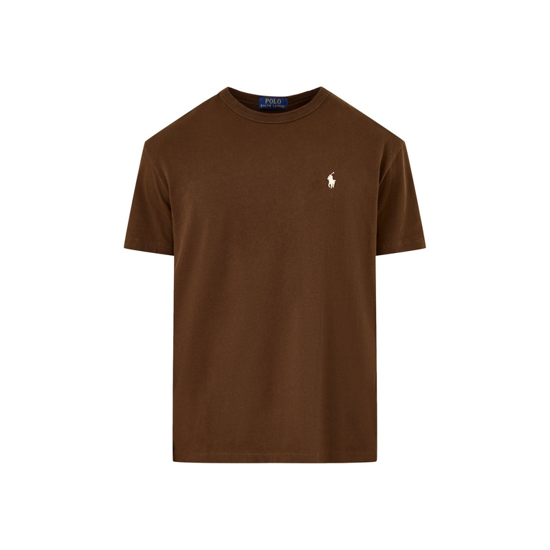 Heavy Jersey Crew Neck Tee Dark Beech