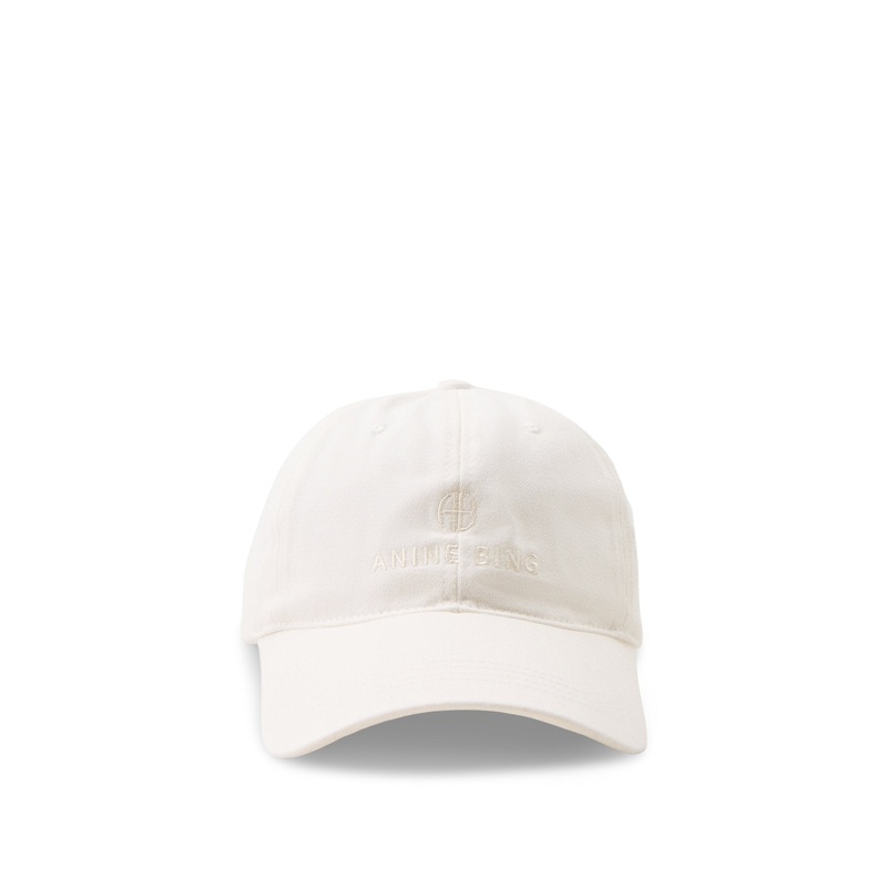 Jeremy Logo Baseball Cap Cream