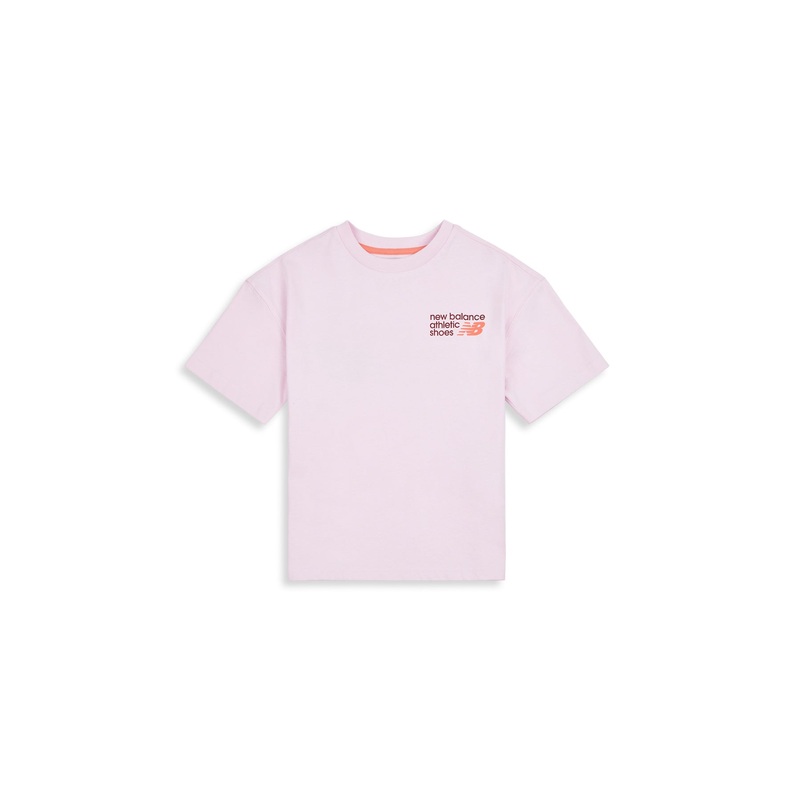 Kids Athletic Shoes Graphic Tee Lilac