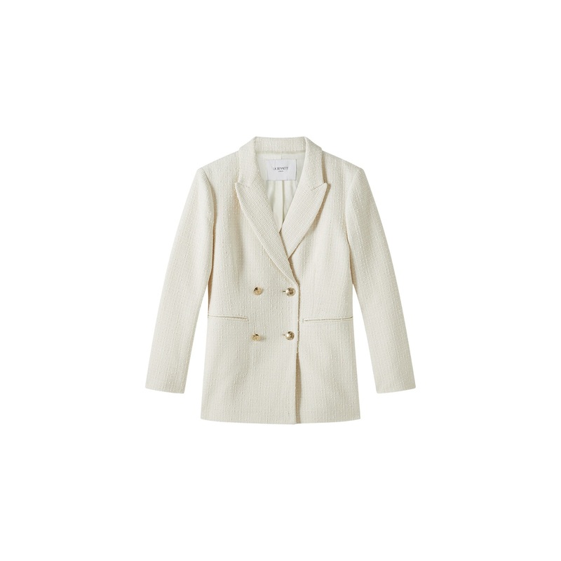 Mariner Italian Recycled Cotton-Blend Tweed Jack