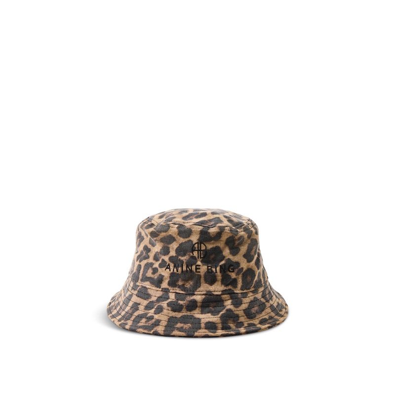 Nicks Leopard Terry Bucket Hat Multi