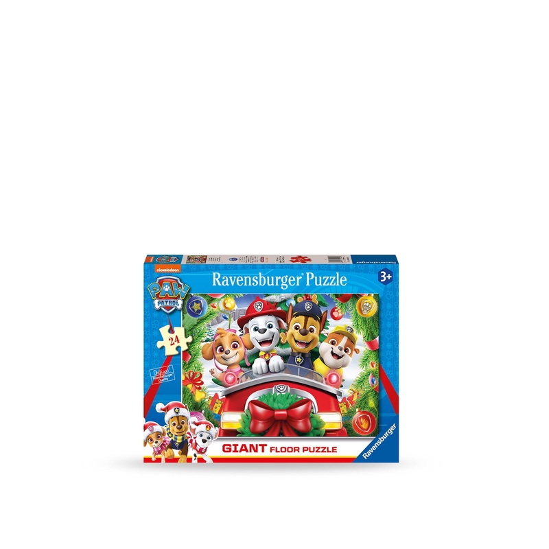 Paw Patrol Christmas Giant Floor Puzzle 24pc