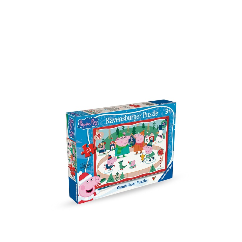 Peppa Pig Christmas Giant Floor Puzzle 24pc
