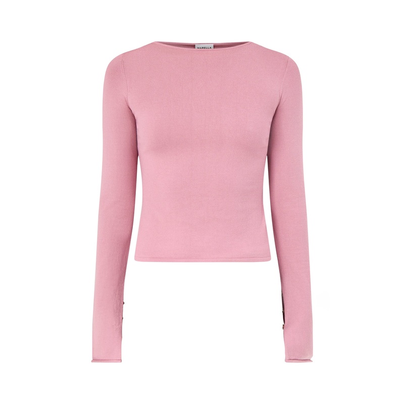 Printed Puff Sleeve Button Front Blouse Hydrangea