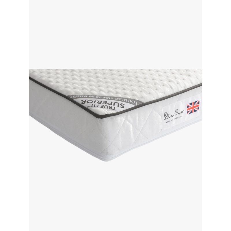 Superior Cot Bed Mattress White