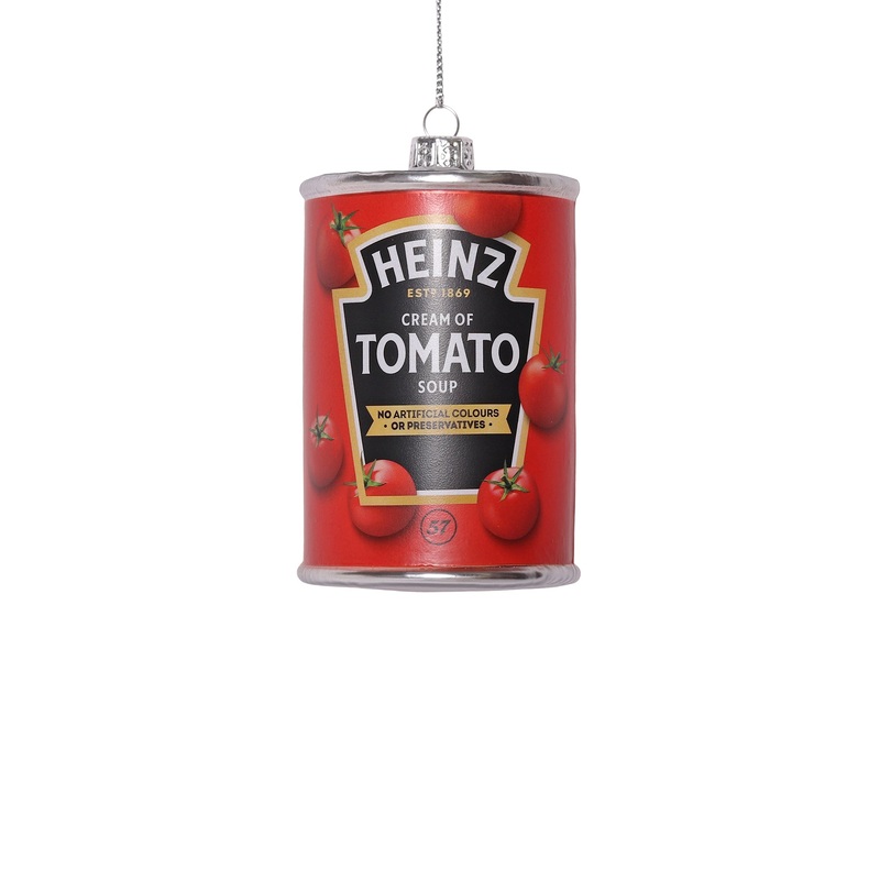 Heinz Tomato Soup Glass Tree Decoration 8cm