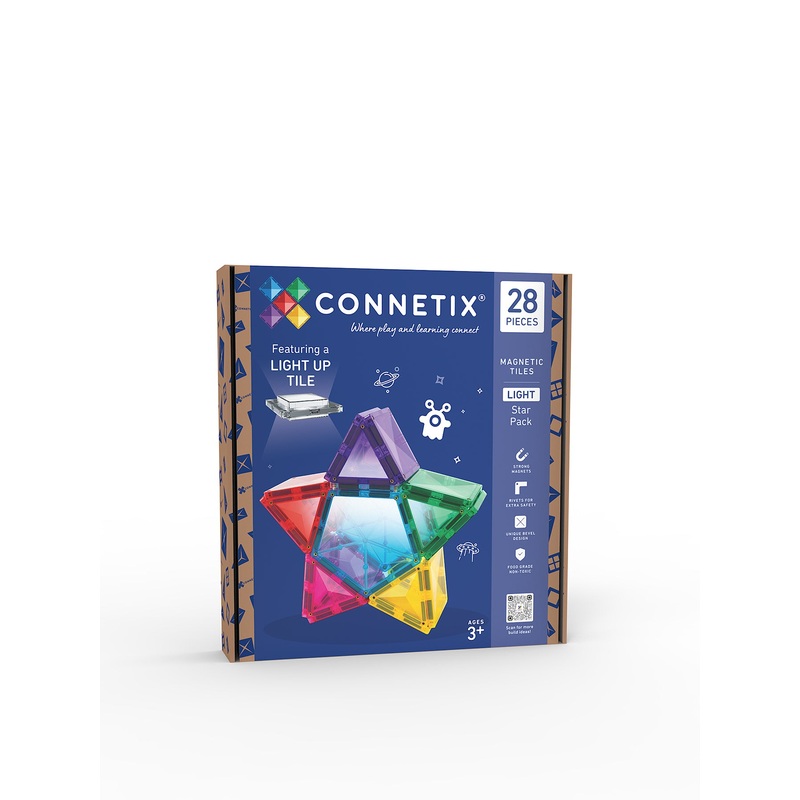 Light Star Magnetic Tile Pack 28-Piece