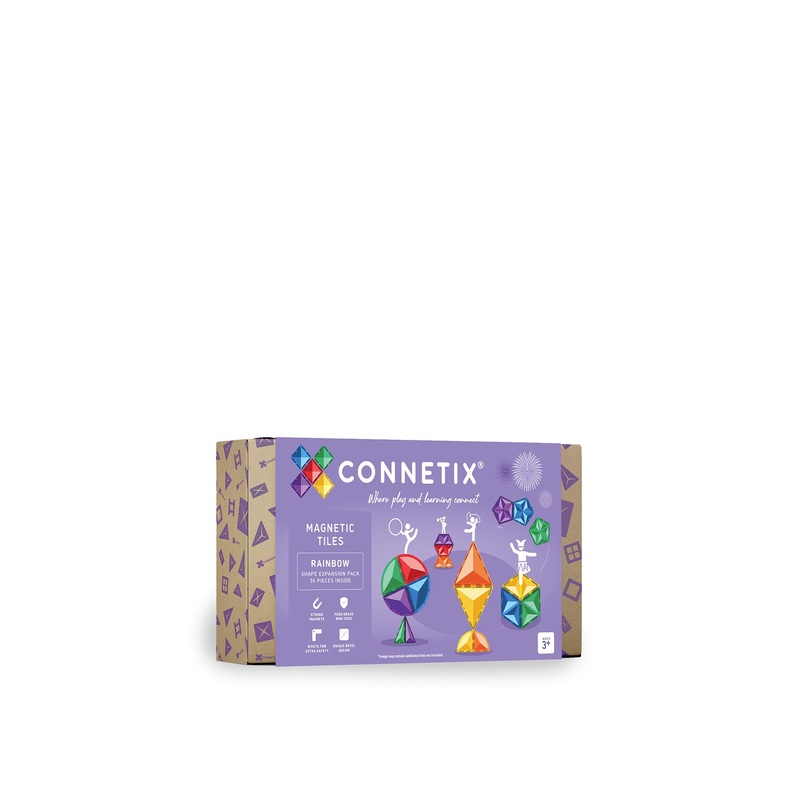 Rainbow Shape Expansion Magnetic Tile Set