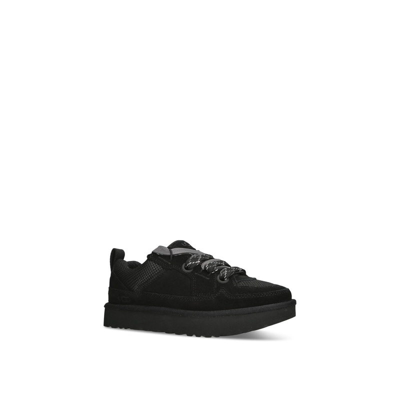Womens Lo Lowmel Campfire Suede Low Top Trainers