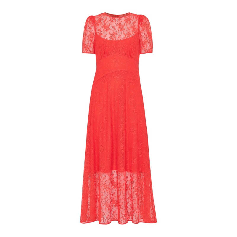 Fay Lace Midi Dress