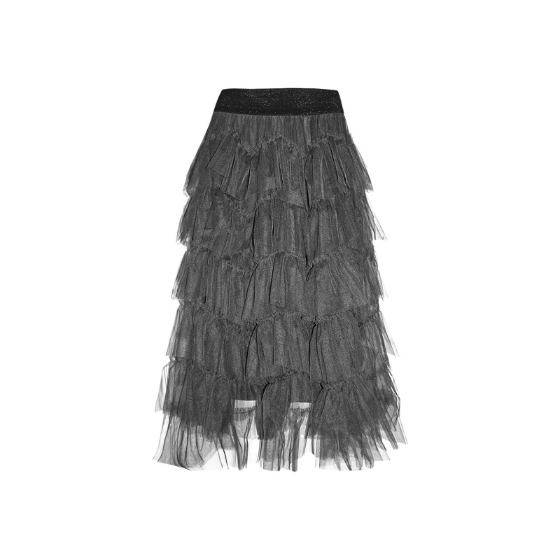 Organza Ruffle Skirt