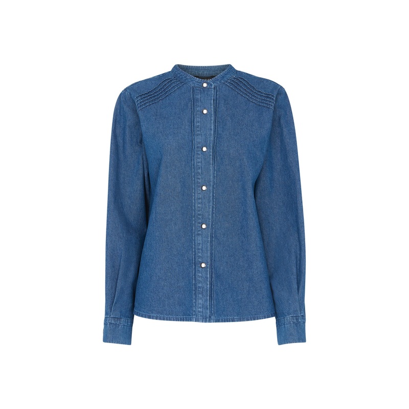 Pintuck Detail Shirt