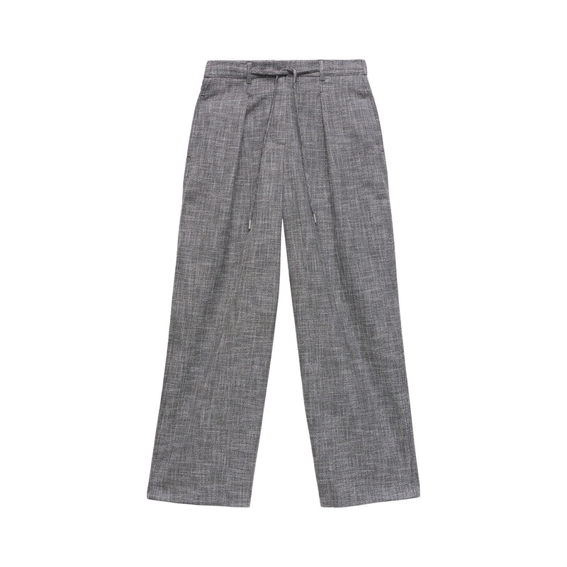 Pleated Wide Trousers