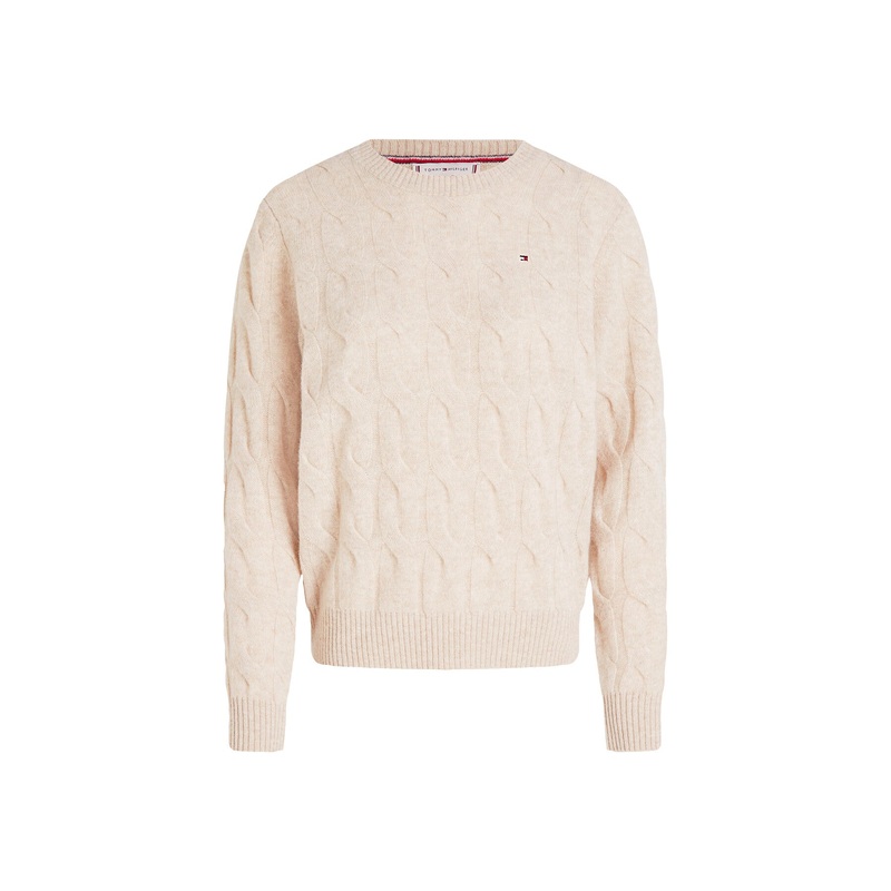 Pure Wool Cable Knit Jumper