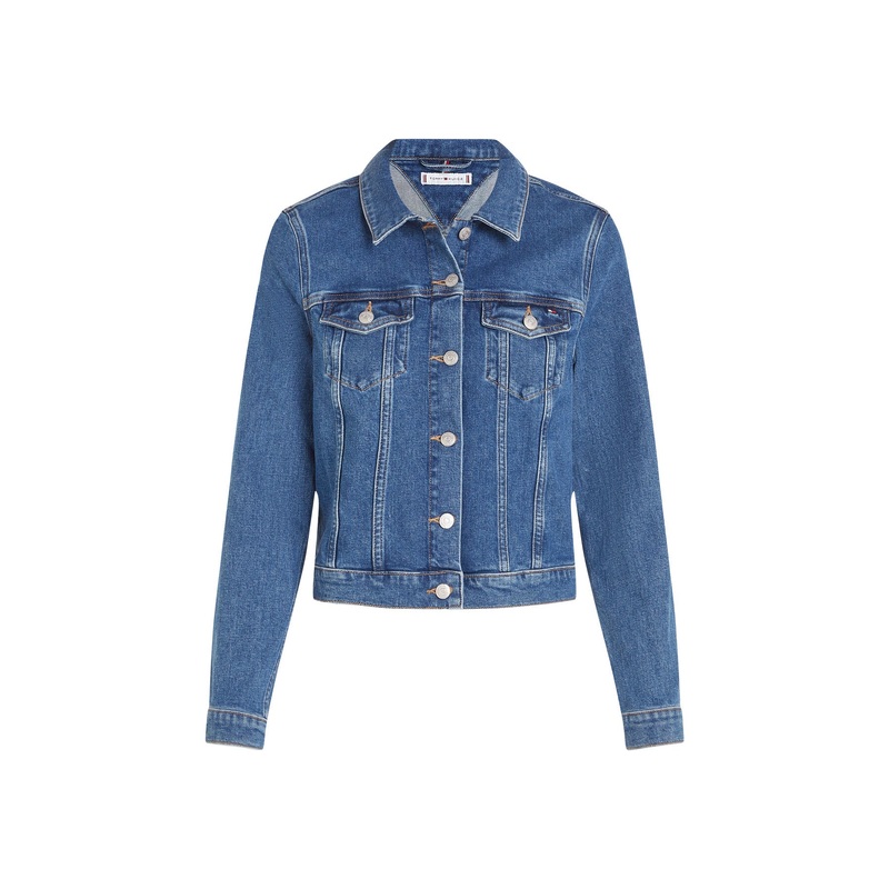 Slim Fit Denim Trucker Jacket