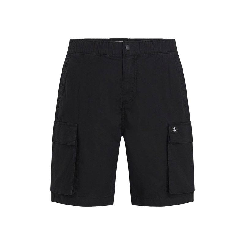 Straight Twill Cargo Shorts