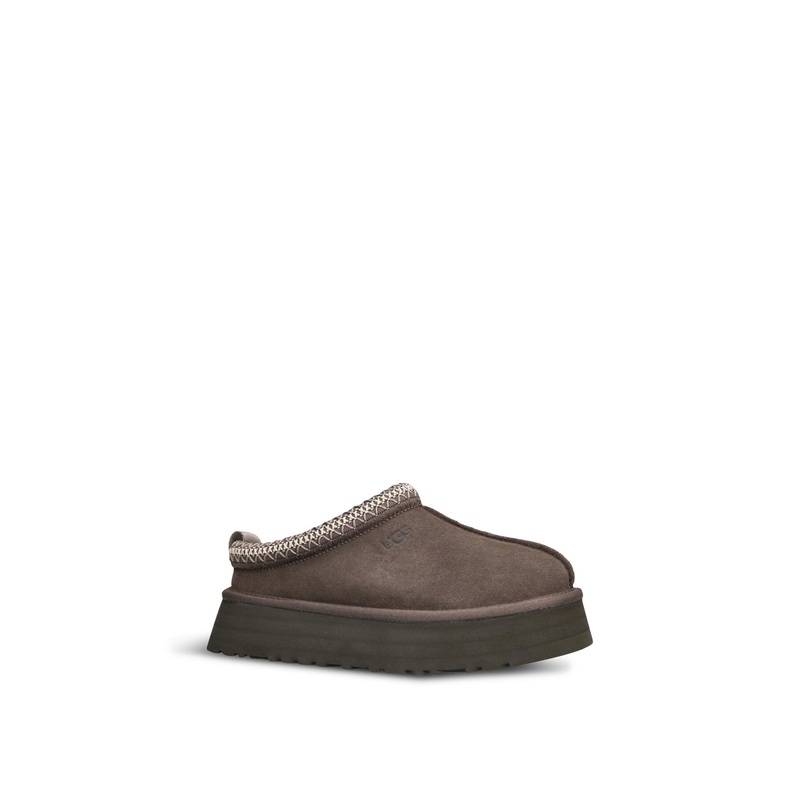 Womens Tazz Suede Slip Ons Molasses