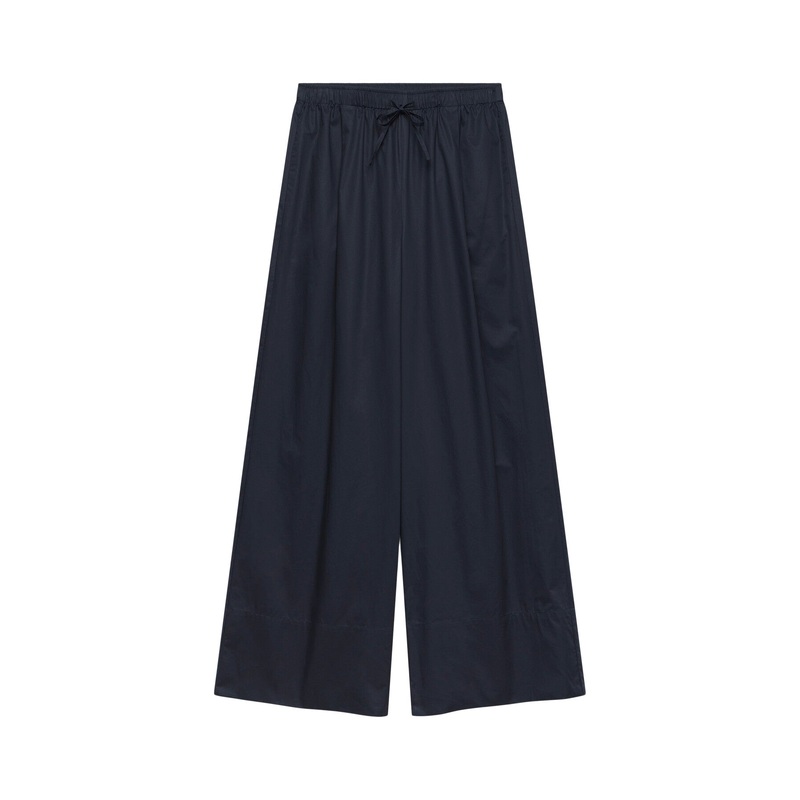 Cotton Wide Trousers