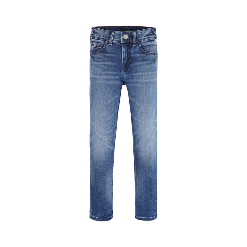 Faded Dark Wash Slim Jeans