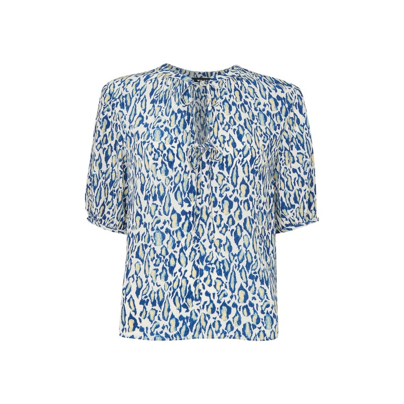 Flaming Leopard Jessie  Blouse