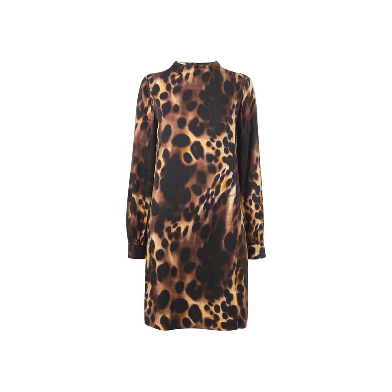 Misty Leopard Cleo Dress