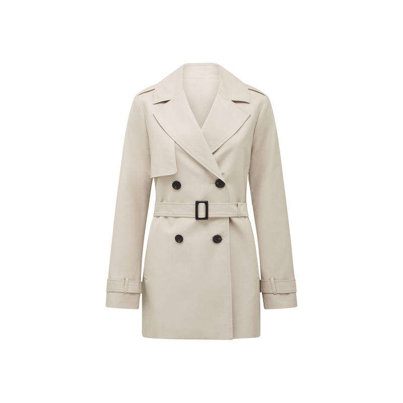 Rhea Water Resistant Mid Length Trench Coat