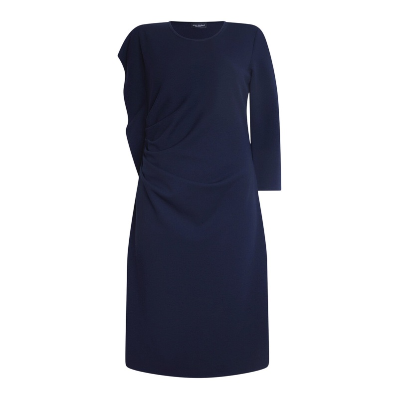 Side Ruched Asymmetrical Dress