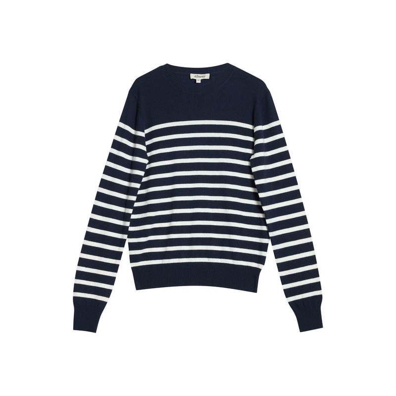 Stripe Crew Lightweight Jumper