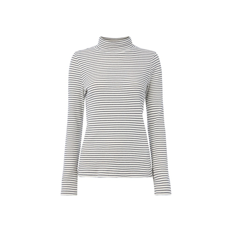 Stripe Rib Detail Polo