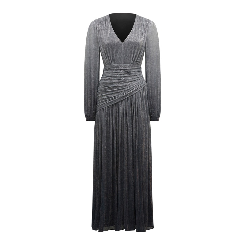 Viv Ombre Plisse Maxi Dress