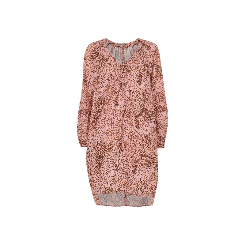 Animal Swirl Cocoon Dress