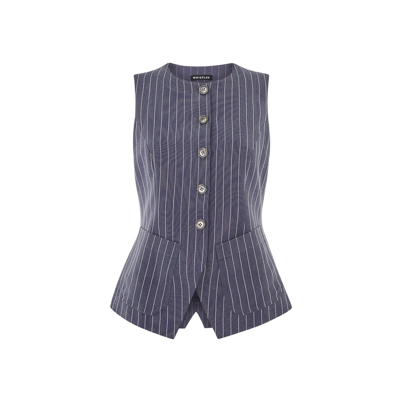 Lottie Pinstripe Waistcoat