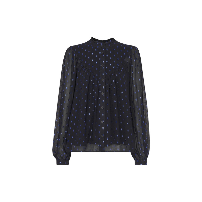 Mia Metallic Dobby Top